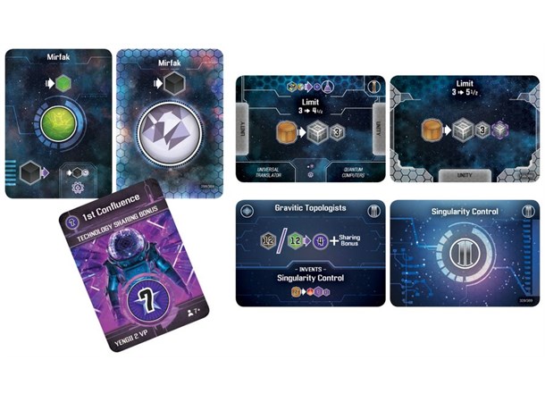 Sidereal Confluence Brettspill Remastered Edition