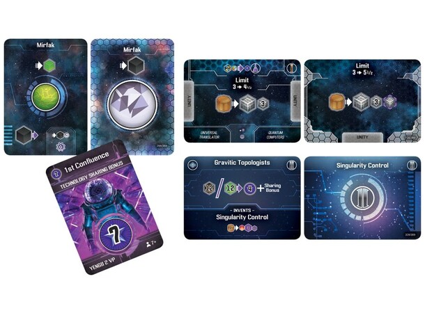 Sidereal Confluence Brettspill Remastered Edition 