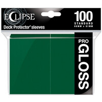 Sleeves Eclipse Pro Gloss Grön x100 Ultra Pro Kortskydd / Deck Protector