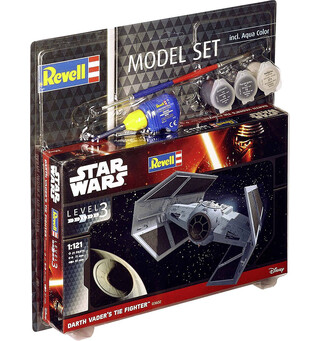 Star Wars Darth Vader Tie Starter Set Revell 1:121 Byggesett