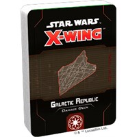 Star Wars X-Wing Galactic Republic Deck Damage Deck til X-Wing Second Edition