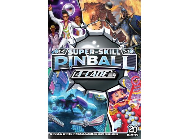 Super Skill Pinball 4-Cade Brettspill