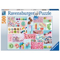 Søtsaker 500 biter Puslespill Ravensburger Puzzle