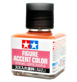 Tamiya Panel Line Accent Color Figure Pink-Brown 