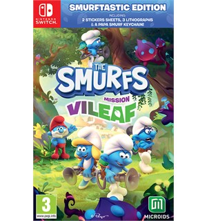 The Smurfs Mission Vileaf Switch Smurftastic Edition 