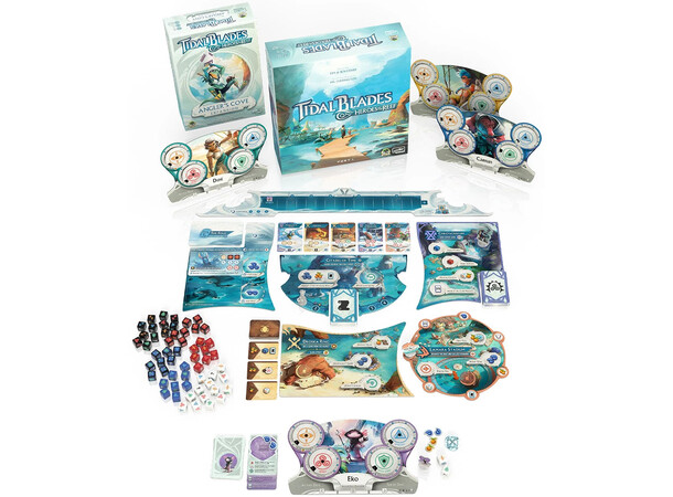 Tidal Blades Heroes of Reef Brädspel Heroes of the Reef 