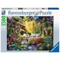 Tranquil Tigers 1500 biter Puslespill Ravensburger Puzzle