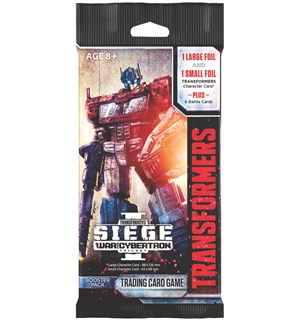 Transformers TCG Siege 1 Booster Trading Card Game - War for Cybertron 