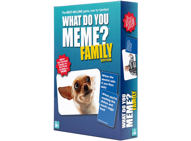 What Do You Meme Family Ed Brädspel Familjeutgåva av What Do You Meme 