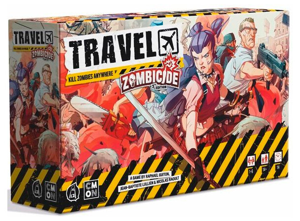 Zombicide 2nd Ed Travel Brädspel