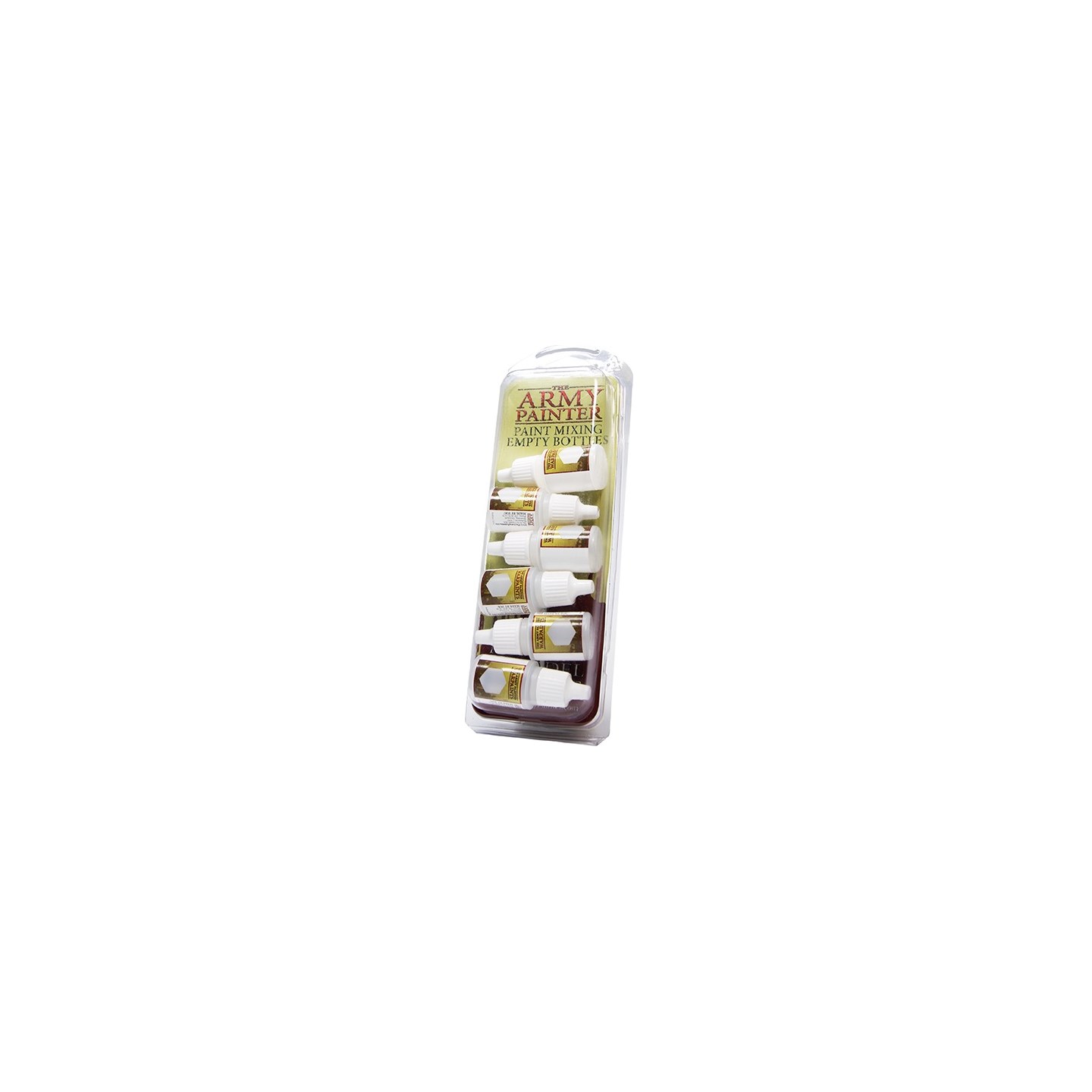 Army Painter Paint Mixing Empty Bottles 12ml flasker - 6 stk