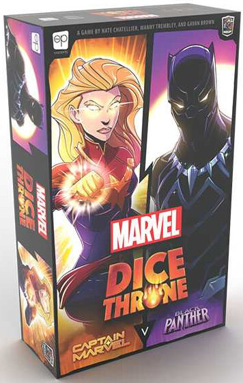 Dice Throne Marvel 2 Hero Box 1 Captain Marvel / Black Panther