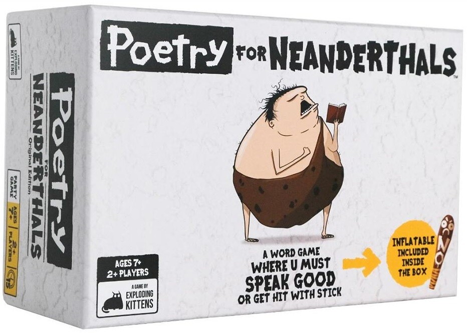 Poetry for Neanderthals Brettspill Fra skaperne av Exploding Kittens