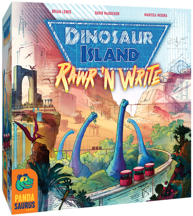 Dinosaur Island Rawr N Write Brettspill