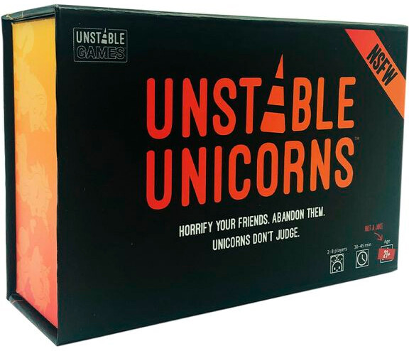 Unstable Unicorns NSFW Brettspill Not Safe For Work Edition