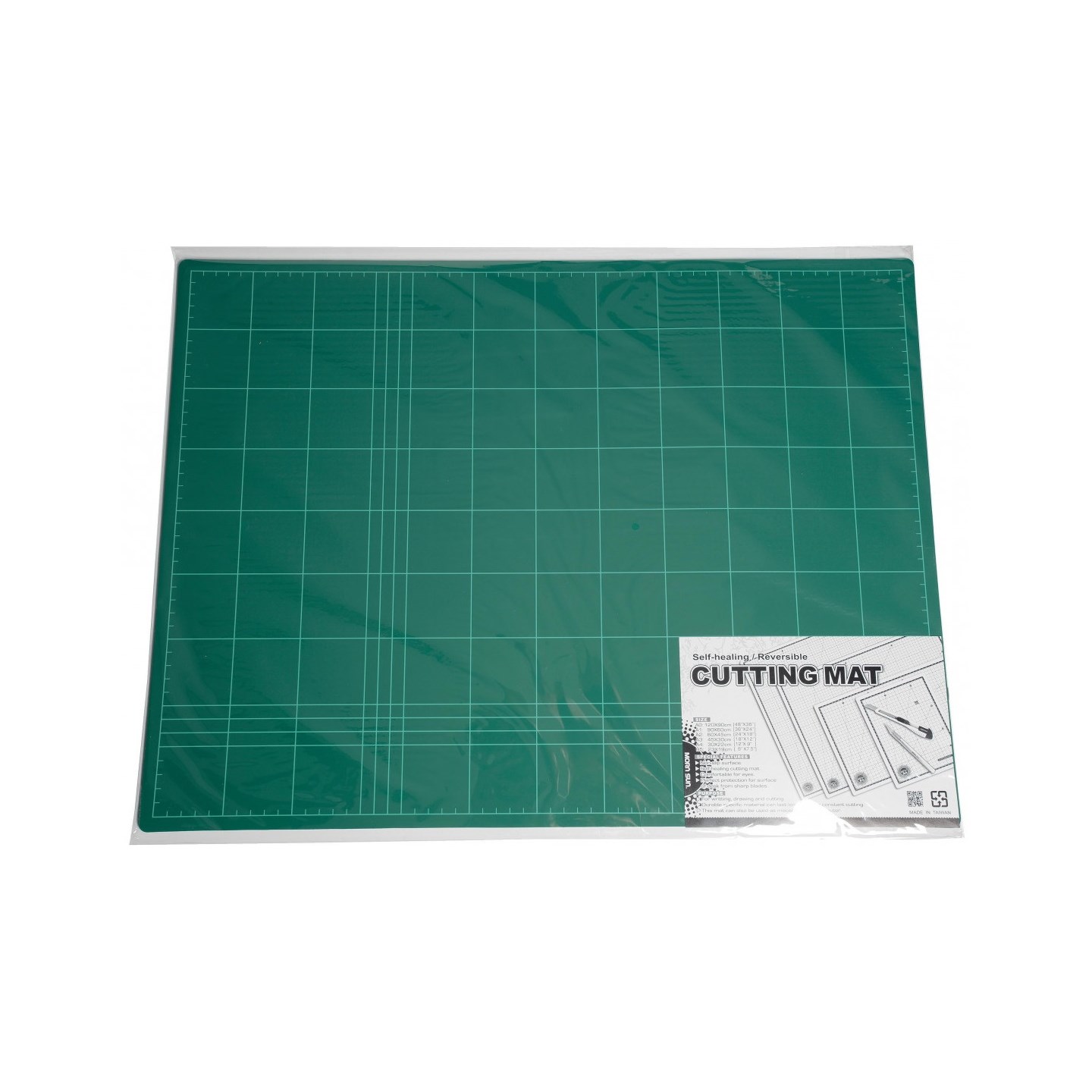 Cutting Mat - A2 60x45cm - Grønn Kuttematte - 3mm tykk
