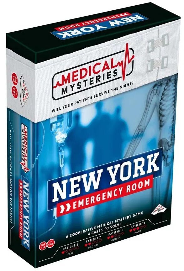 Medical Mysteries NY Akutten Brettspill New York Akutten - Norsk utgave
