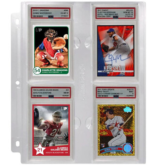 4-Pocket Page for PSA Slabs (1 stk)