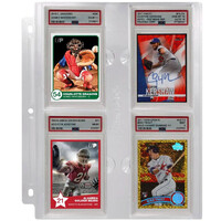 4-Pocket Page för PSA Slabs (1 st) 