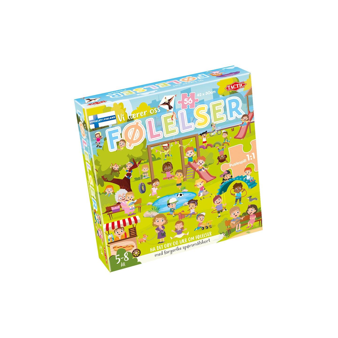 Vi lærer oss følelser Lærespill Norsk utgave