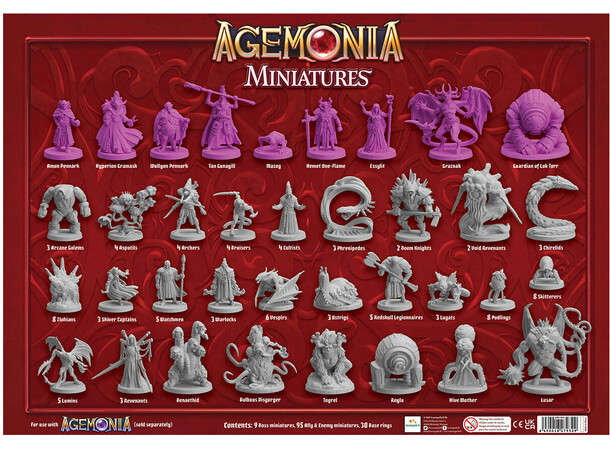 Agemonia Miniatures Set Expansion Utvidelse til Agemonia