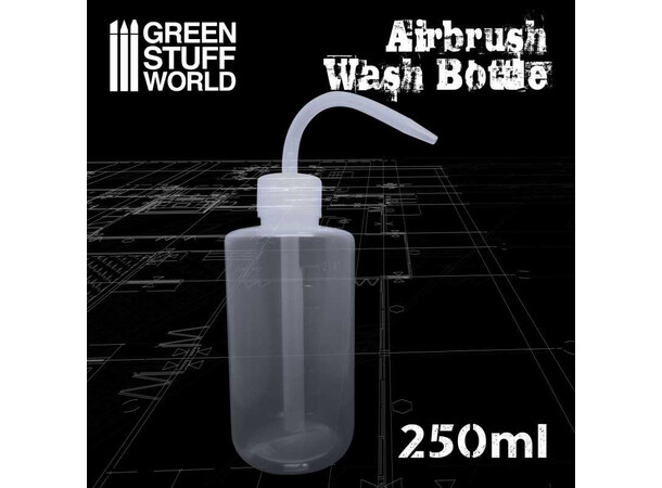 Airbrush Wash Bottle 250ml Green Stuff World 