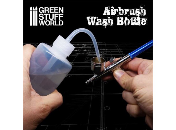 Airbrush Wash Bottle 250ml Green Stuff World