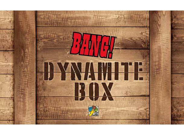 Bang Dynamite Box Brädspel Huvudspel + 8 expansionspaket 