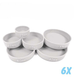 Bases Containment Moulds Round x6 Green Stuff World