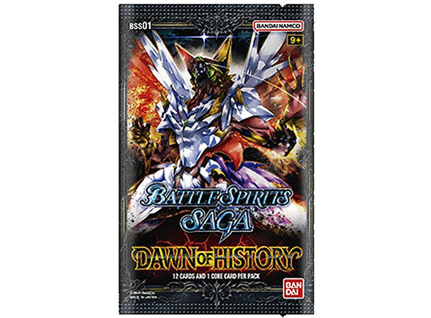 Battle Spirits Saga BSS01 Booster Dawn of History - 12 kort per pakke
