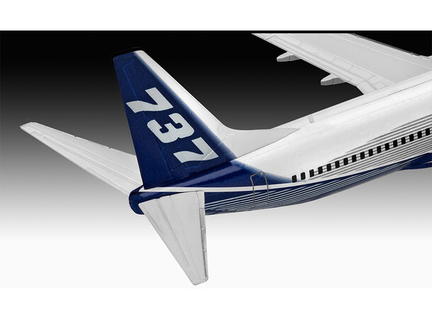 Boeing 737-800 Revell 1:288 Byggsats 