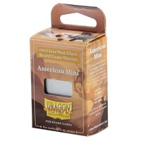 Brettspill Kortbeskyttere 100 stk 41x63 American Mini