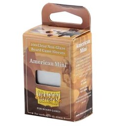 Brettspill Kortbeskyttere 100 stk 41x63 American Mini