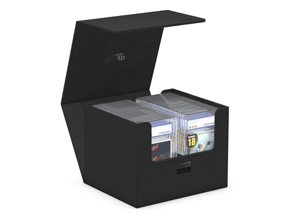 Card Box Minthive Monocolor 30+ Svart Ultimate Guard Xenoskin