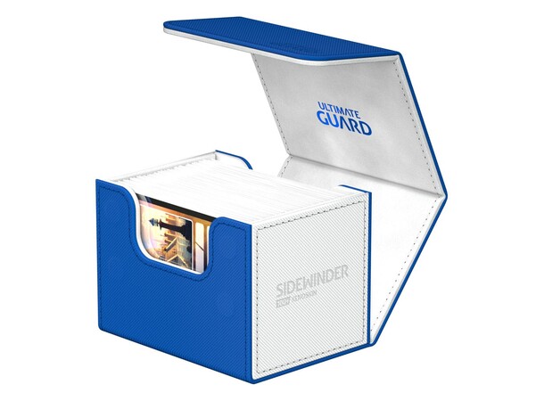 Card Box Synergy 100+ Blå/Hvit Ultimate Guard Sidewinder Xenoskin