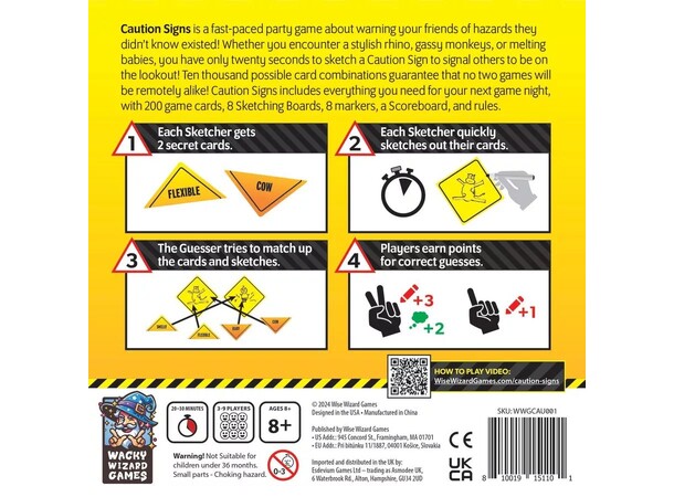 Caution Signs Partyspel