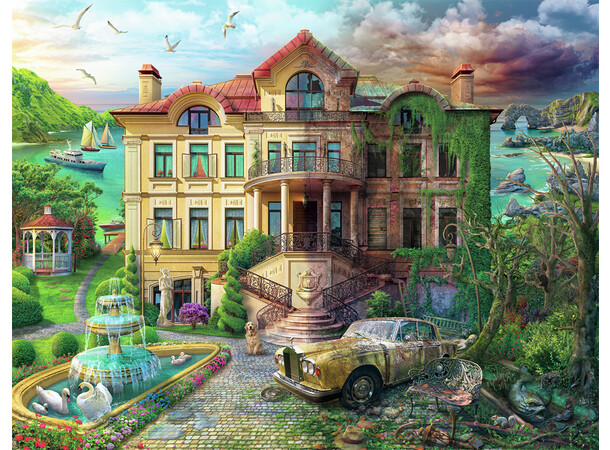 Cove Manor Echoes 2000 bitar Pussel Ravensburger Puzzle 