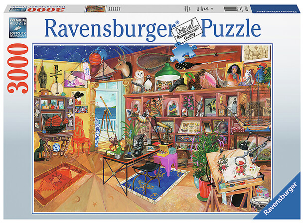 Curious Collection 3000 biter Puslespill Ravensburger Puzzle