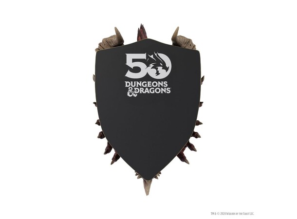 D&D Red Dragon Trophy Plaque 50th Anniv. 3D Wall Art - 84 x 51 x 65 cm 