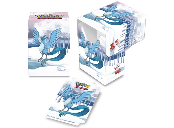 Deck Box Pokemon Frosted Forest Ultra Pro Deck Box med Divider