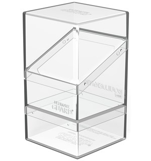 Deck Case Boulder and Tray 100+ Clear Ultimate Guard 