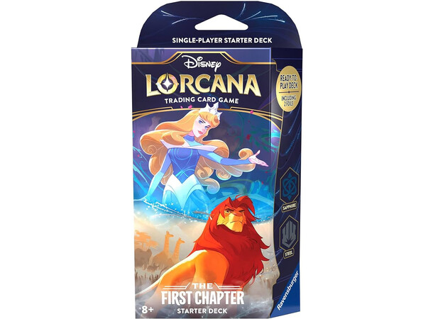 Disney Lorcana First Chapter Starter C Starter Deck - Sapphire & Steel