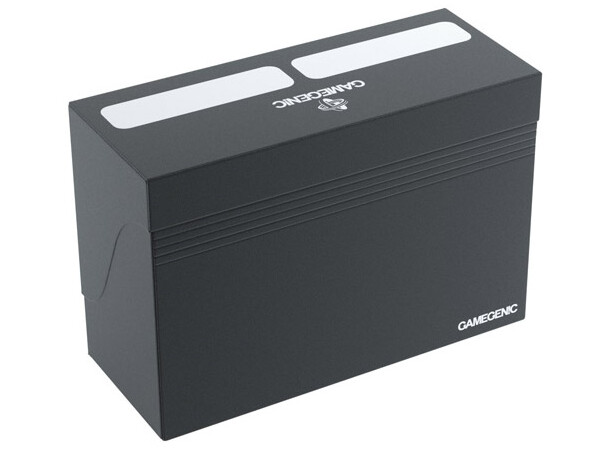 Double Deck Holder 160+ Black GameGenic Casual Deck Boxes 