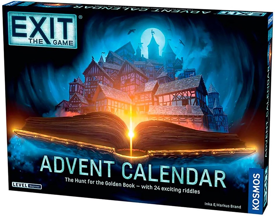 EXIT Advent Calendar Hunt Golden Book The Hunt for the Golden Book