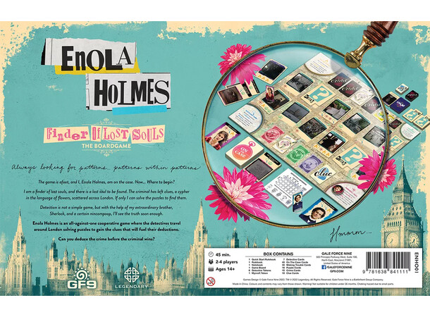 Enola Holmes Brädspel Finder of Lost Souls 