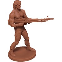 Everyday Heroes RPG Rambo Mini Figure 