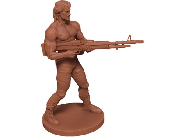 Everyday Heroes RPG Rambo Mini Figure