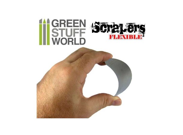 Flexible Steel Scrapers (6 stk) Green Stuff World 