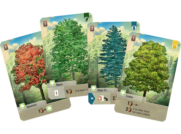 Forest Shuffle Brädspel 