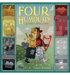 Four Humours Brettspill - Deluxe Ed Deluxe Edition